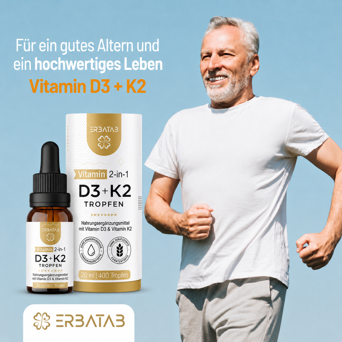 Vitamin D3+K2