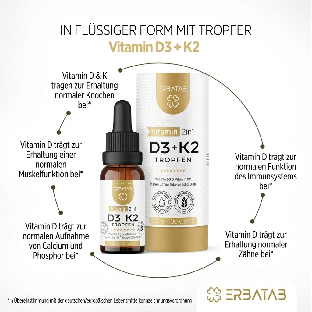 Vitamin D3+K2