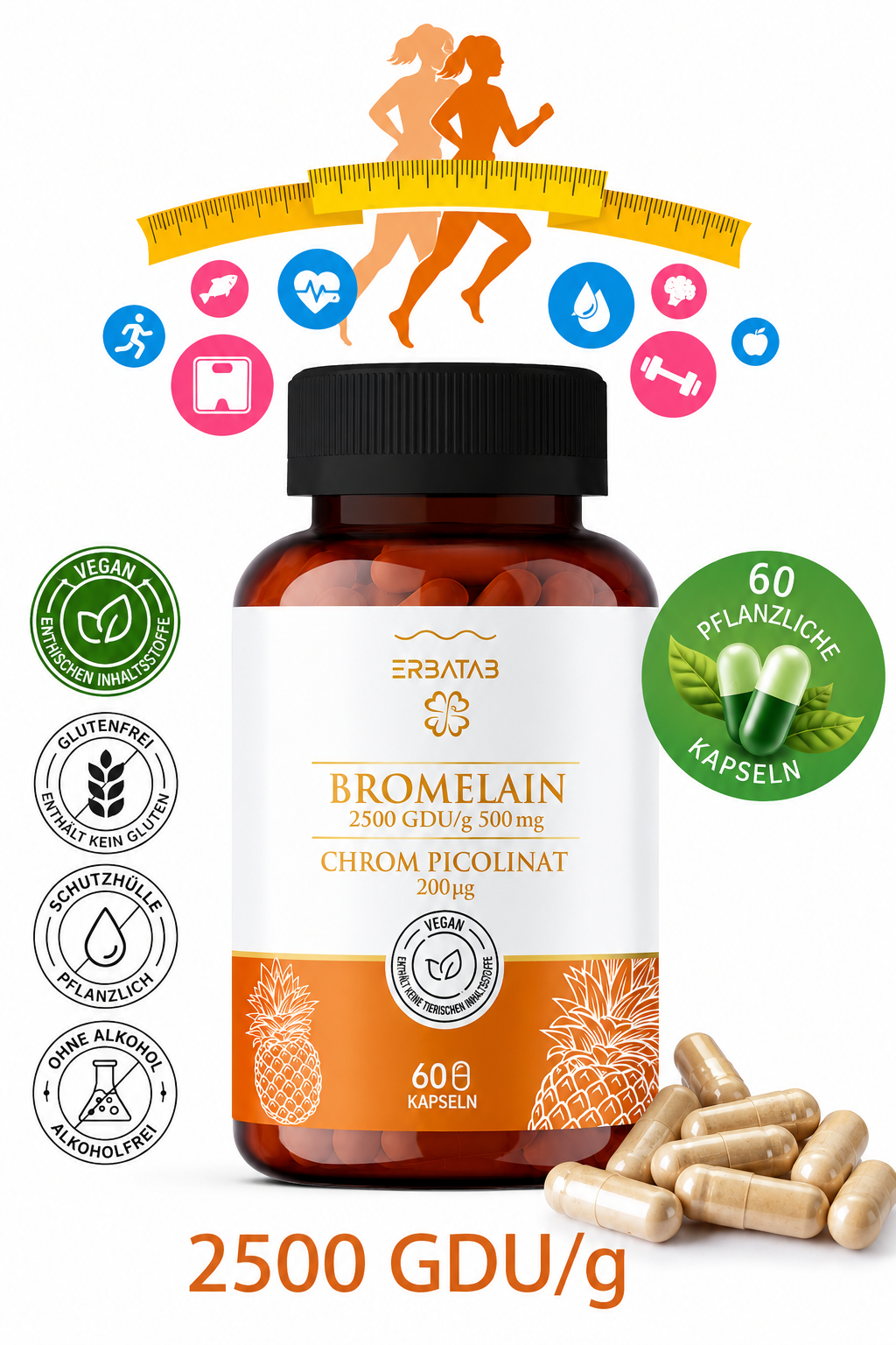 Bromelain + Chrom